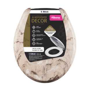 Assento sanitário almofadado